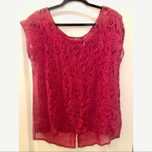 Charlotte Russe Short Sleeve Blouse